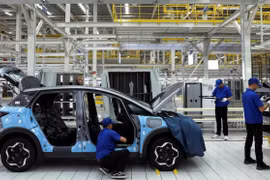Thị phần xe điện toàn cầu của Trung Quốc tăng lên 76%