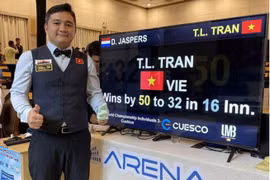 Trần Thanh Lực giành vé chơi chung kết giải billiards thế giới