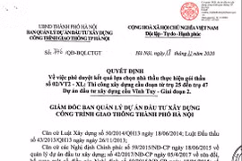 Nhiều cán bộ tại Hà Nội bị kỷ luật, cho thôi giữ chức vụ vì liên quan đến gói thầu Thuận An thực hiện