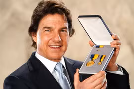 Tom Cruise được Hải quân Mỹ vinh danh