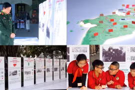 Thắp lên tình yêu lịch sử qua triển lãm "Những trận đánh nổi tiếng, những vị tướng tài danh”