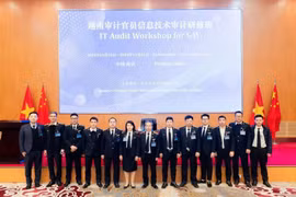 Đoàn Kiểm toán nhà nước Việt Nam tham gia đào tạo về kiểm toán công nghệ thông tin tại Trung Quốc