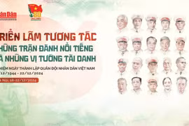Triển lãm tương tác “Những trận đánh nổi tiếng, những vị tướng tài danh” sẽ khai mạc vào chiều 18/12