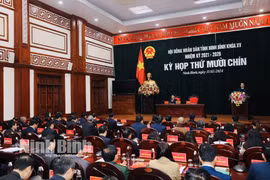 Kỳ họp thứ 19, HĐND tỉnh Ninh Bình khóa XV thông qua 10 dự thảo Nghị quyết