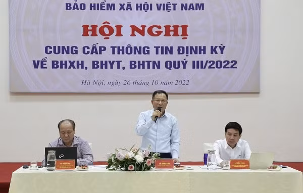 bhxh viet nam to chuc hoi nghi cung cap thong tin dinh ky ve bhxh bhyt bhtn quy iii 2022 hinh 1