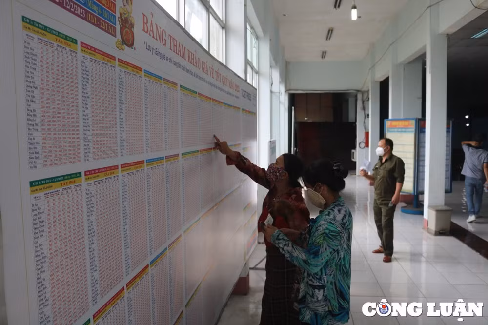 ngay dau mo ban ve tau tet vai ga den het ve hanh khach phai den ga xa hon hinh 16
