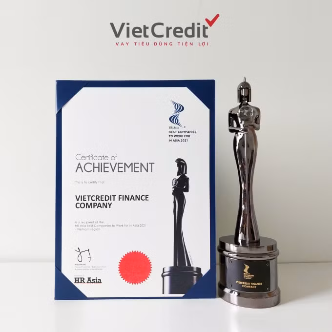 vietcredit vinh du dat giai thuong noi lam viec tot nhat chau a hinh 1