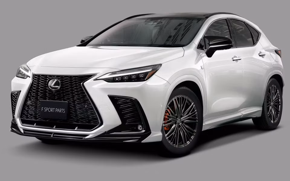 lexus nx 2022 trong ngau hon voi goi trang bi the thao trd hinh 1