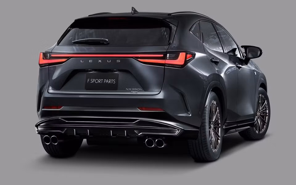 lexus nx 2022 trong ngau hon voi goi trang bi the thao trd hinh 2