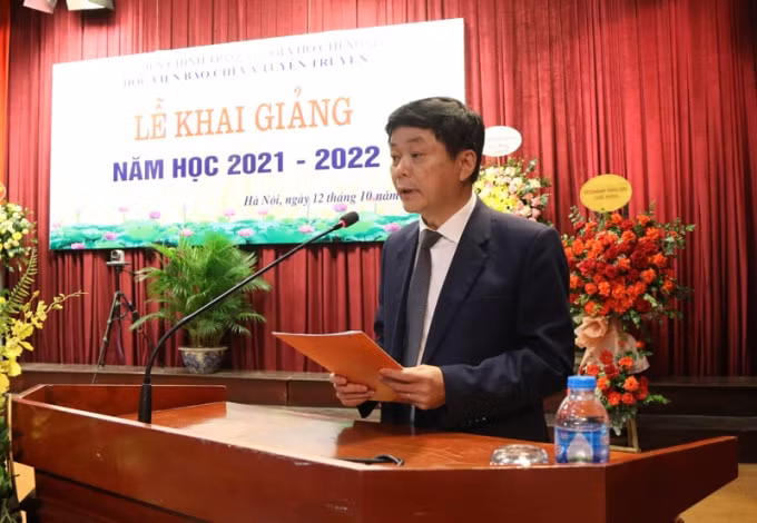 hoc vien bao chi va tuyen truyen long trong to chuc le khai giang nam hoc moi 2021 2022 hinh 3