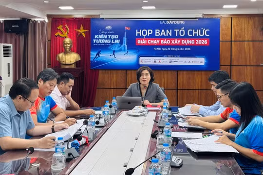 Báo Xây dựng tổ chức giải chạy “Vững bước kiến tạo tương lai” năm 2026