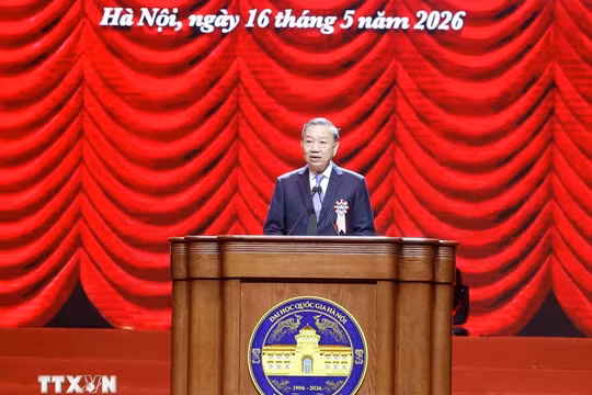 Phát biểu của Tổng Bí thư, Chủ tịch nước Tô Lâm tại Lễ kỷ niệm 120 năm Ngày truyền thống Đại học Quốc gia Hà Nội