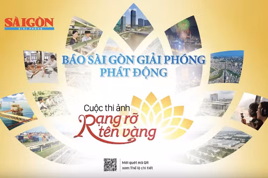 Báo Sài Gòn Giải Phóng phát động cuộc thi ảnh "Rạng rỡ tên vàng"