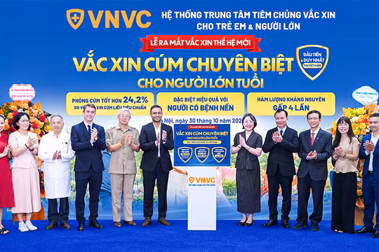 VNVC mang đến cho người cao tuổi Việt Nam thêm “vũ khí” phòng bệnh cúm hiệu quả cao hơn
