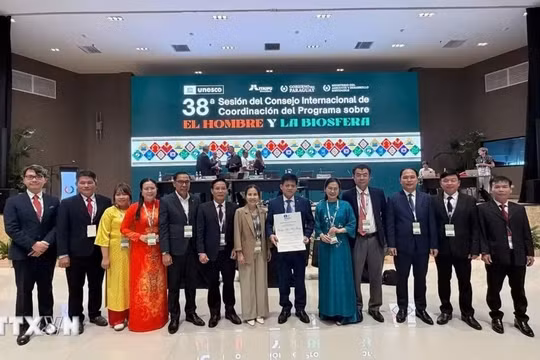 Phong Nha - Kẻ Bàng được UNESCO vinh danh là Khu Dự trữ sinh quyển thế giới