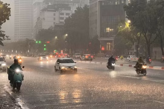Dự báo thời tiết ngày 20/8: Thanh Hóa đến Quảng Trị có mưa vừa, mưa to