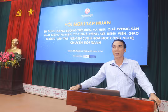 Đắk Lắk tập huấn sử dụng năng lượng tiết kiệm, hiệu quả và chuyển đổi xanh