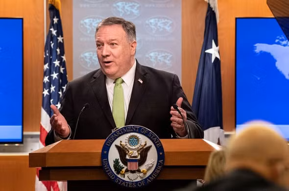 Ngoại trưởng Mỹ Mike Pompeo. Ảnh: Reuters.