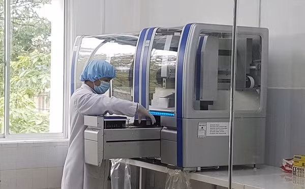 Hệ thống máy xét nghiệm ở tỉnh Quảng Nam có giá 7,23 tỷ đồng