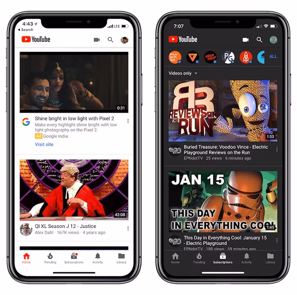 Việc cập nhật iOS 14 sẽ giúp người dùng iPhone và iPad có thể xem video YouTube 4K.