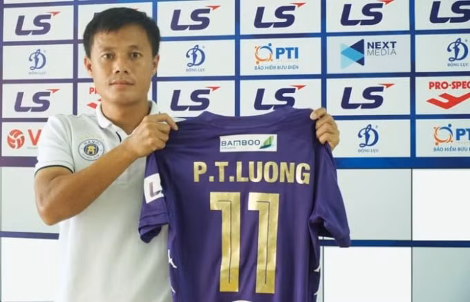 Thành Lương chính thức thi đấu cho Hà Nội FC đến hết mùa giải 2022. Ảnh: TL