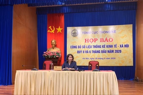 Phó Tổng cục trưởng phụ trách Tổng cục Thống kê cho biết, GDP 6 tháng đầu năm 2020 tăng thấp nhất 10 năm qua