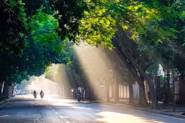 Hà Nội có chỉ số chất lượng không khí ở mức tốt. Ảnh: TL