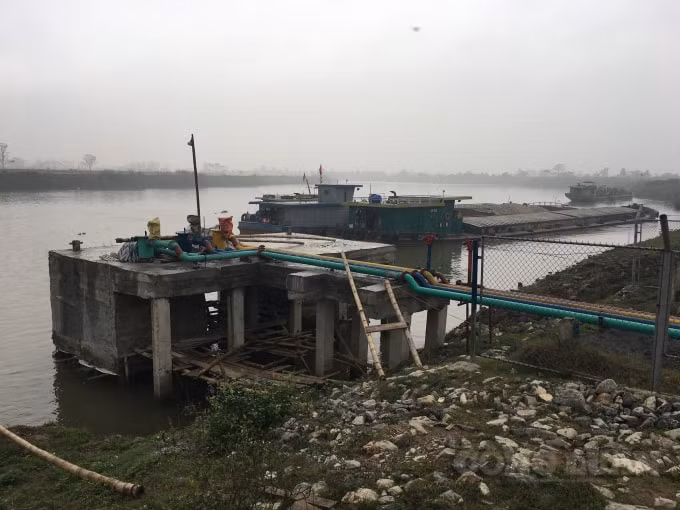 Công trình sai phạm diễn ra trong một thời gian dài, mọi hạng mục gần như đã hoàn thiện.