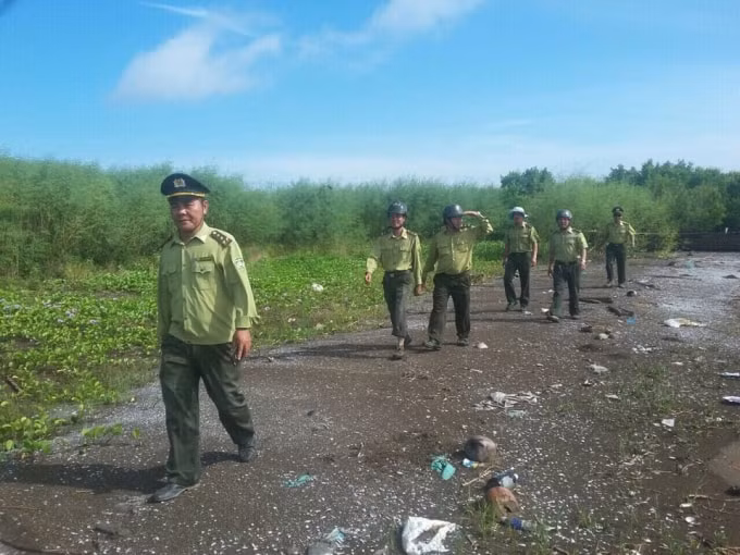 Lực lượng Kiểm lâm tỉnh Bạc Liêu tăng cường công tác tuần tra, kiểm soát rừng.
