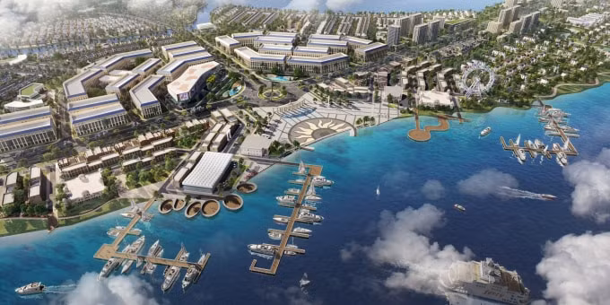 Aqua City sở hữu vị trí đắc địa cùng không gian sống xanh hoàn hảo với 260ha công viên, cây xanh; hơn 380ha mặt nước; 32km đường sông tạo nên không khí mát mẻ quanh năm.