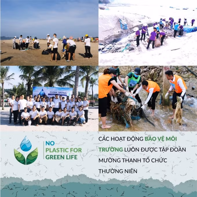 Các hoạt động bảo vệ môi trường luôn được Tập đoàn Mường Thanh tổ chức thường niên.
