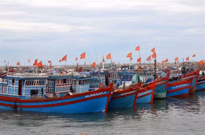 Các cảng vụ liên tục theo dõi diễn biến của bão số 3 để thông báo, hướng dẫn tàu, thuyền khi cấp phép rời cảng. (Ảnh minh họa)