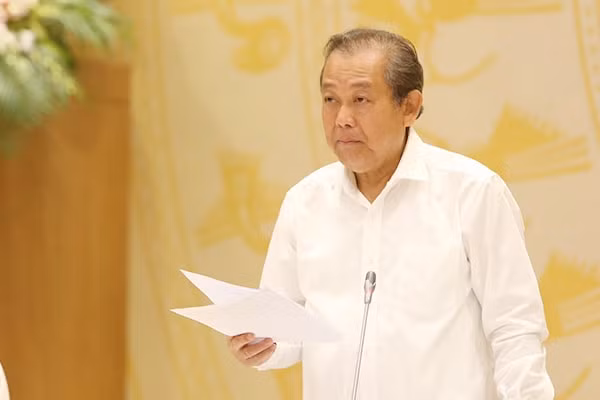 Phó Thủ tướng Thường trực Chính phủ Trương Hòa Bình.
