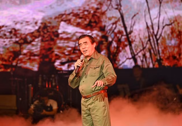 Nghệ sĩ nhân dân Trung Đức. Ảnh: baonhandan