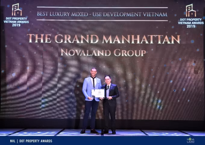 The Grand Manhattan được vinh danh là Dự án phức hợp cao cấp tốt nhất Việt Nam.