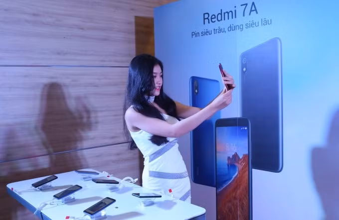 Redmi 7A có dung lượng pin lên đến 4000mAh.