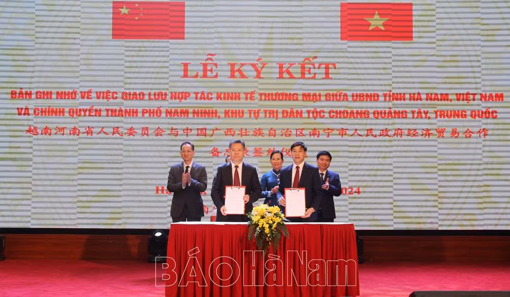 tinh ha nam va nam ninh trung quoc xay dung moi quan he hop tac song phuong tren nhieu linh vuc hinh 2