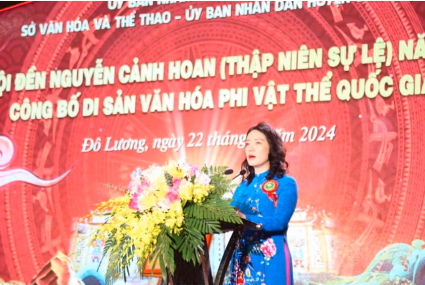 le hoi den nguyen canh hoan duoc cong nhan di san van hoa phi vat the quoc gia hinh 2