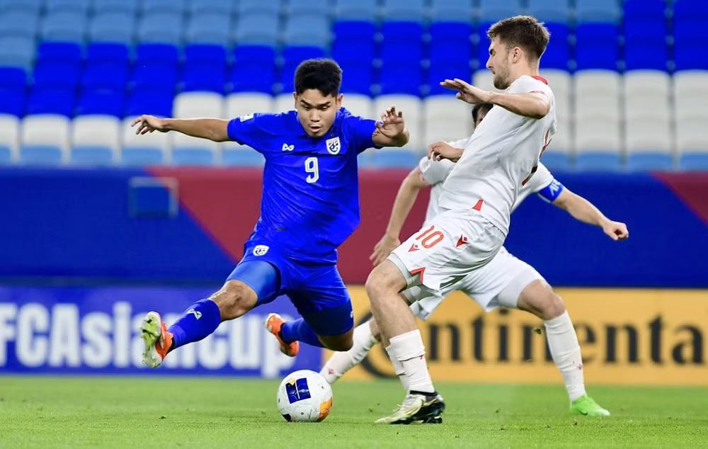 u23 thai lan bi loai cay dang xac dinh cac cap dau tu ket giai u23 chau a hinh 1