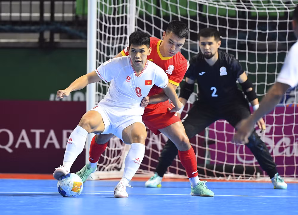 thua kyrgyzstan doi tuyen futsal viet nam lo co hoi tranh ve vot di world cup 2024 hinh 1