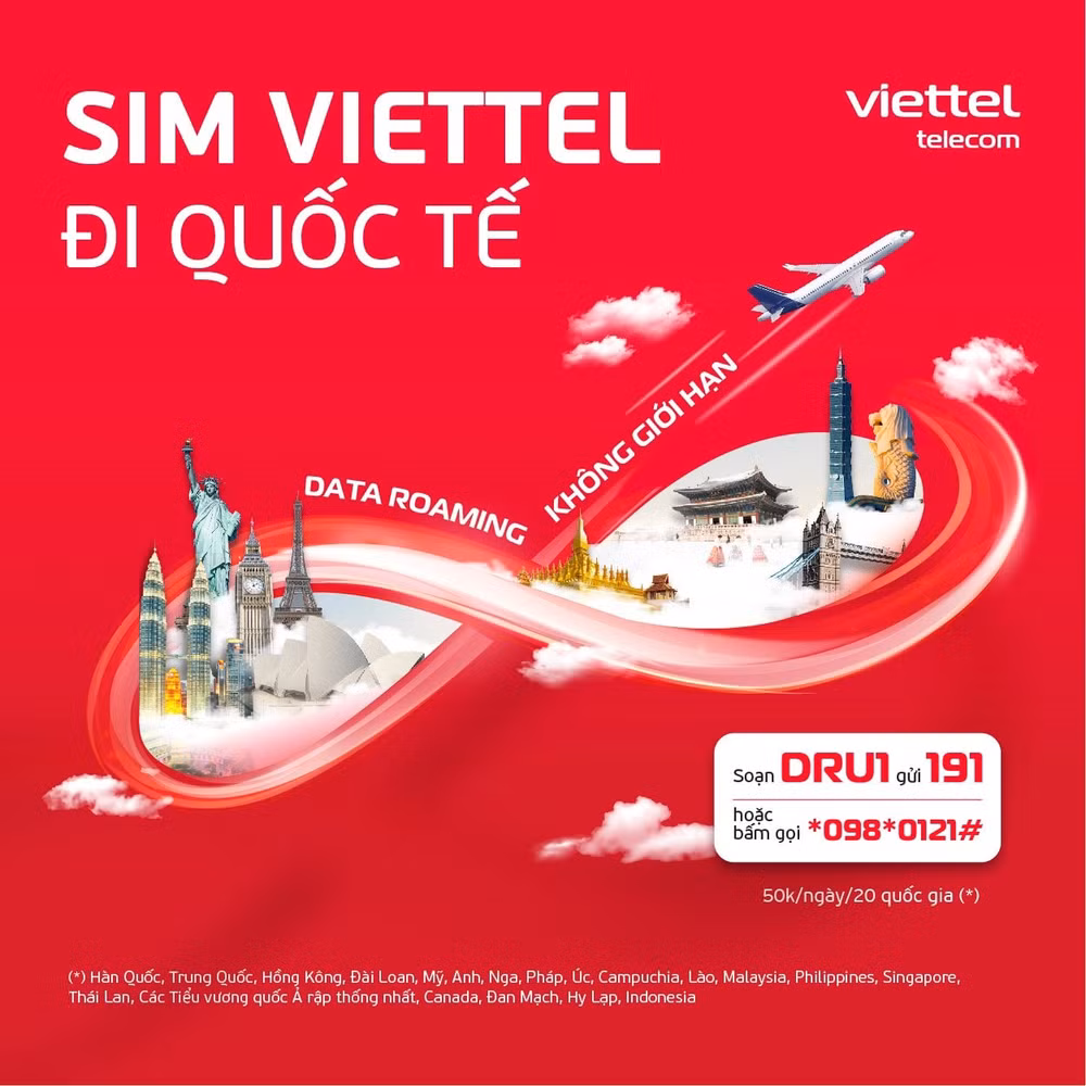 viettel ra mat goi data roaming khong gioi han moi cho khach hang di quoc te hinh 1