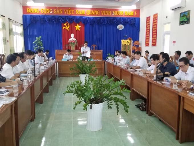 Buổi triển khai Quyết định thanh tra.
