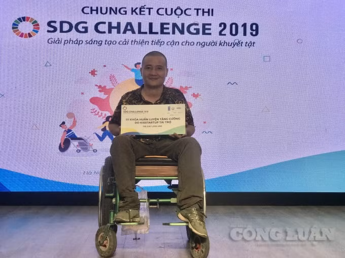 Đôi VunArt đạt danh hiệu đội tiềm năng nhất. Ảnh: Thu Thủy