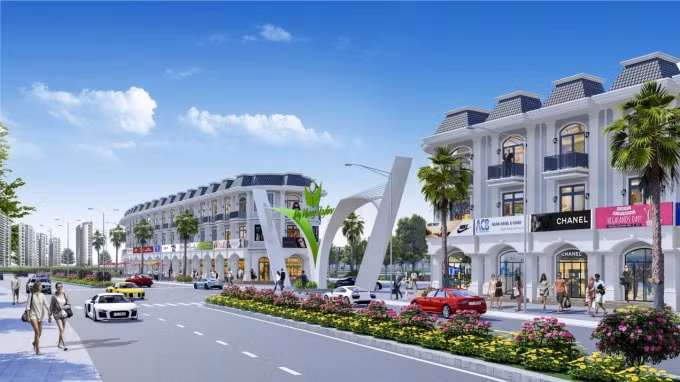 Phối cảnh dư án Mỹ Hưng Skyline