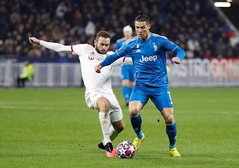Lyon đánh bại Juventus 1-0 ở lượt đi. Ảnh: internet.