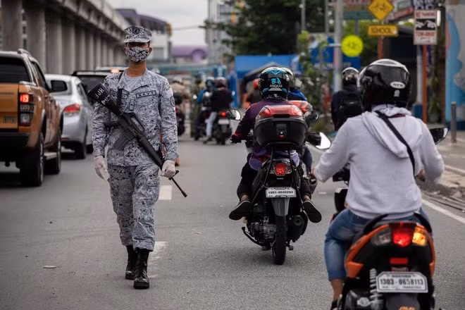 Đất nước Philippines có tỉ lệ số ca nhiễm Covid-19 tăng chóng mặt. Ảnh: internet.