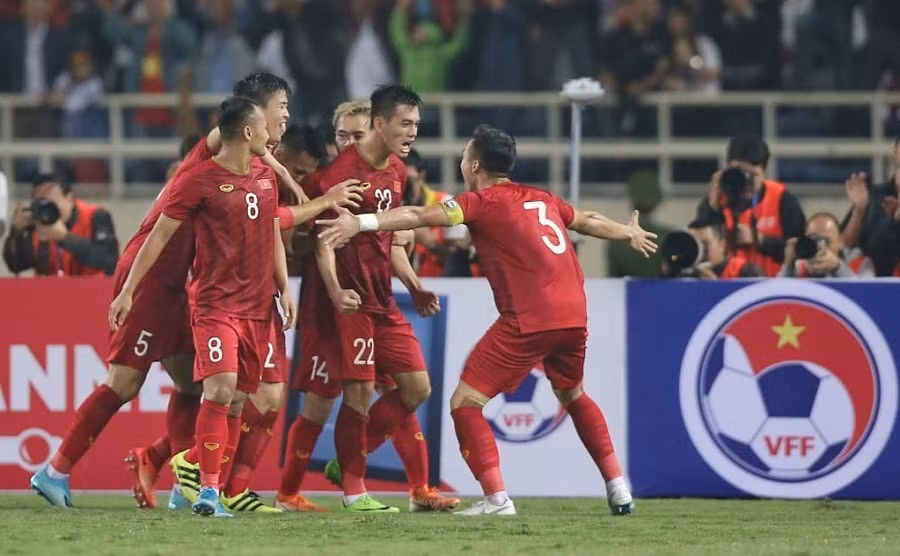 Đội tuyển Việt Nam sẽ tái bắt đầu chiến dịch vòng loại World Cup 2022 bằng trận gặp Malaysia vào ngày 13/10. Ảnh: internet.
