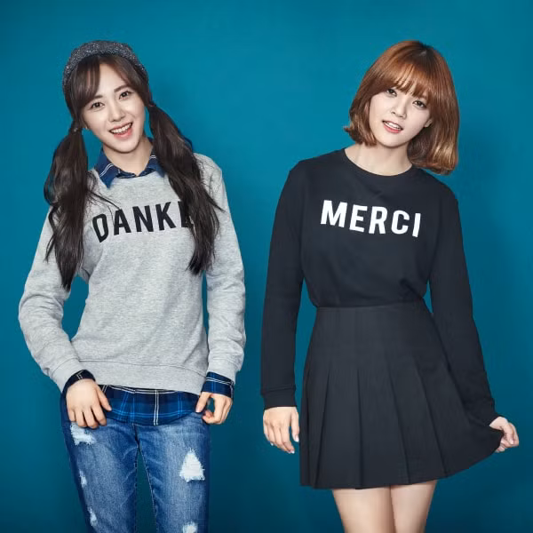 Mina và Jimin là thành viên của nhóm nhạc nữ AOA