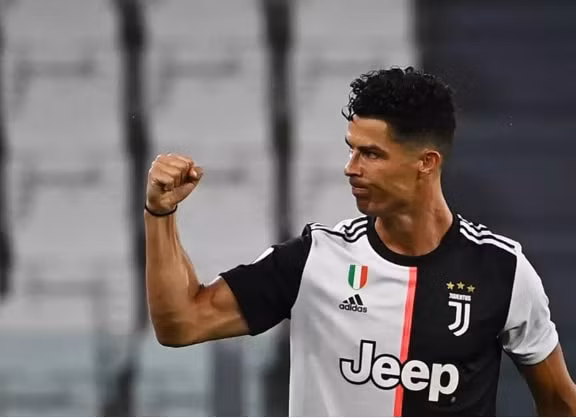 Cristiano Ronaldo nhận lương gấp 4 lần đồng đội ở Juve. Ảnh: internet.