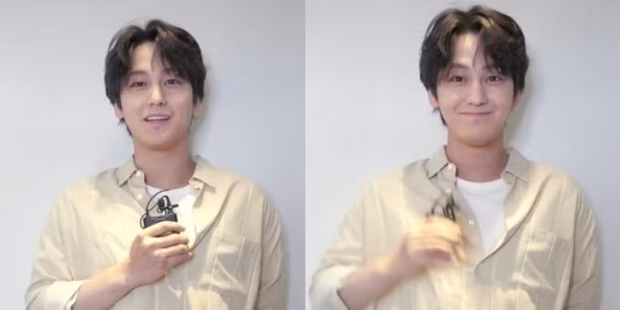 Ngoại hình phát tướng của Kim Bum trong đoạn clip hậu trường